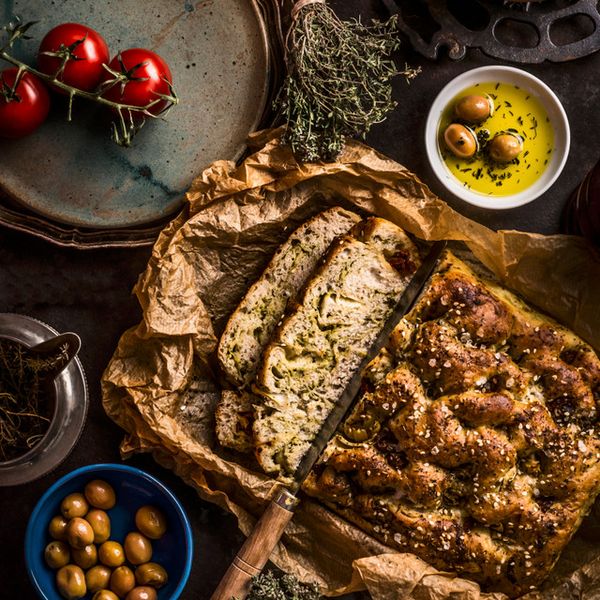 Rosemary Focaccia Bread тестер смужка Rosemary Focaccia Breadtester фото